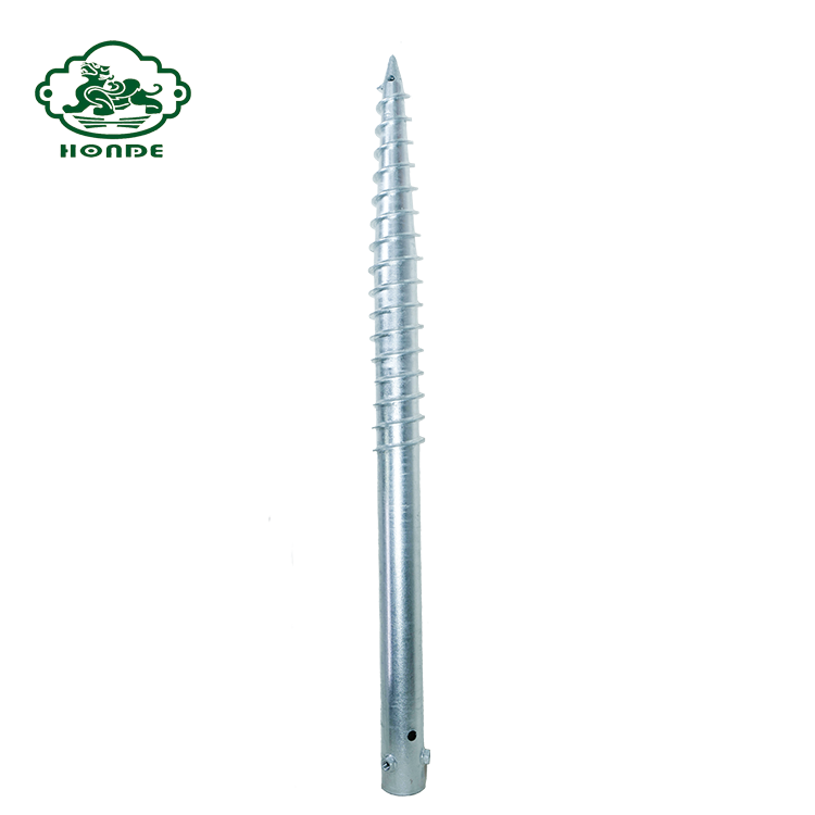Excellent Quality Helical Piles For Decks Hot Dip Galvanized suppliers