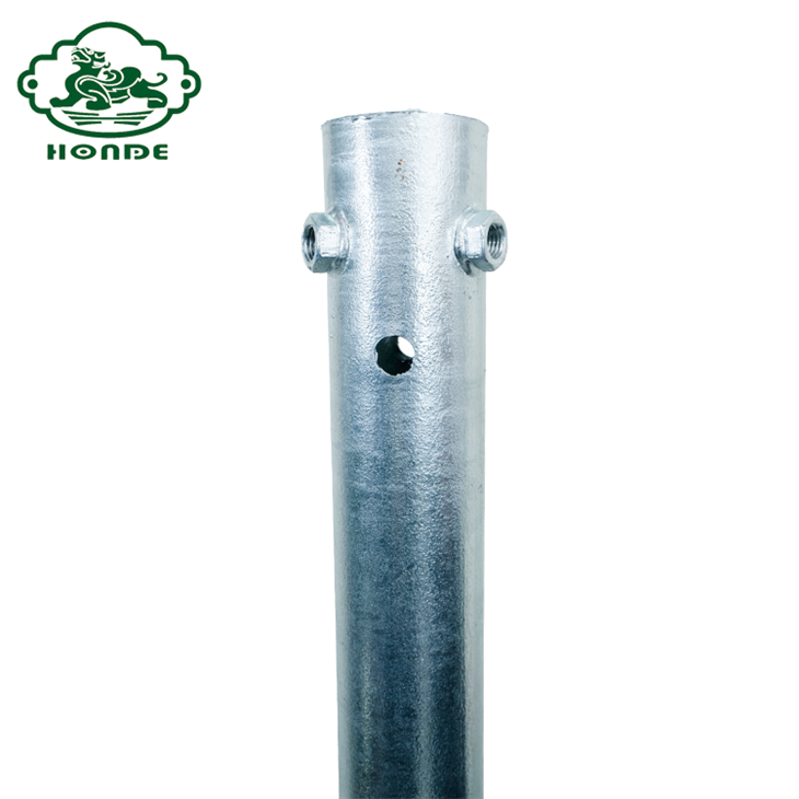 Skru Tanah Suria Galvanized Berkualiti Tinggi